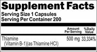 BUY 1 GET 2 FREE B-1 500mg 200 Capsules