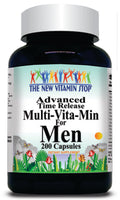 BUY 1 GET 2 FREE Advanced Multi-Vita-Min for Men Time Release 100 or 200 Capsules