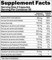 BUY 1 GET 2 FREE Advanced Multi Mineral 200 Capsules