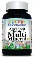 BUY 1 GET 2 FREE Advanced Multi Mineral 200 Capsules