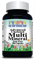 BUY 1 GET 2 FREE Advanced Multi Mineral Iron Free 200 Capsules