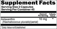 BUY 1 GET 2 FREE Astaxanthin 10mg 90 or 180 Capsules
