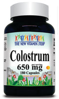 BUY 1 GET 2 FREE Colostrum 650mg 180 Capsules