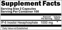 BUY 1 GET 2 FREE IP-6 Inositol Hexaphosphate 1000mg 200 Capsules