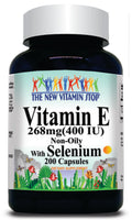BUY 1 GET 2 FREE Vitamin E with Selenium 200 Capsules
