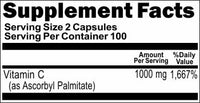 BUY 1 GET 2 FREE Vitamin C 1000mg 200 Capsules