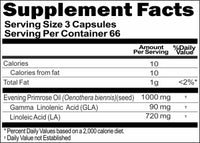 BUY 1 GET 2 FREE Evening Primrose Oil Concentrate 1000mg 200 Capsules