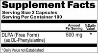 BUY 1 GET 2 FREE DL-Phenylalanine Free Form 500mg 200 Capsules