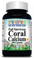 BUY 1 GET 2 FREE Full Spectrum Coral Calcium 200 Capsules