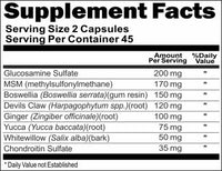 BUY 1 GET 2 FREE Joint and Muscle Pain 90 or 180 Capsules
