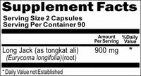 BUY 1 GET 2 FREE Long Jack 900mg 180 Capsules