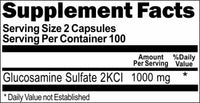BUY 1 GET 2 FREE Glucosamine Sulfate 1000mg 200 Capsules