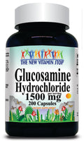 BUY 1 GET 2 FREE Glucosamine Hydrochloride 1500mg 200 Capsules