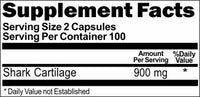BUY 1 GET 2 FREE Shark Cartilage 900mg 200 Capsules