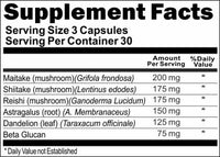 BUY 1 GET 2 FREE Advanced Mushroom Defense 90 or 180 Capsules
