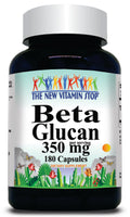 BUY 1 GET 2 FREE Beta Glucan 350mg 90 or 180 Capsules 1 or 3 Bottle Price