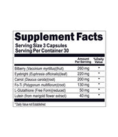 BUY 1 GET 2 FREE Advanced Eye Care with Lutein 90 or 180 Capsules