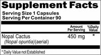 BUY 1 GET 2 FREE Nopal Cactus 450mg 90 or 180 Capsules