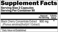 BUY 1 GET 2 FREE Black Cherry Concentrate Extract 900mg 180 Capsules