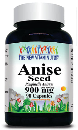 BUY 1 GET 2 FREE  Anise Seed 900mg 90 Capsules