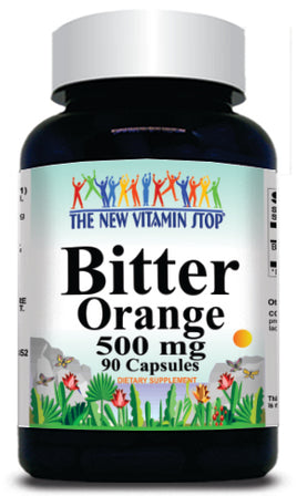 BUY 1 GET 2 FREE Bitter Orange 500mg 90 Capsules