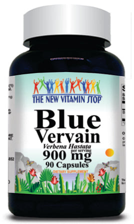 BUY 1 GET 2 FREE Blue Vervain 900mg 90 Capsules