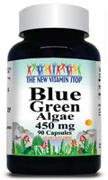 50% off Price Blue Green Algae 450mg 90 Capsules 1 or 3 Bottle Price