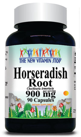 BUY 1 GET 2 FREE Horseradish Root 900mg 90 Capsules