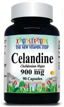 50% off Price Celandine 900mg 90 Capsules 1 or 3 Bottle Price