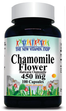 BUY 1 GET 2 FREE Chamomile Flower 450mg 100 Capsules