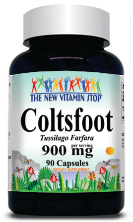 50% off Price Coltsfoot 900mg 90 Capsules 1 or 3 Bottle Price