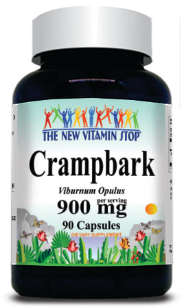 BUY 1 GET 2 FREE Crampbark 900mg 90 Capsules