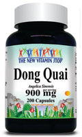 50% off Price Dong Quai 900mg 100 or 200 Capsules 1 or 3 Bottle Price