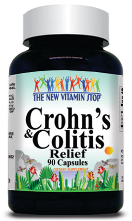 BUY 1 GET 2 FREE Crohns and Colitis Relief 90 Capsules
