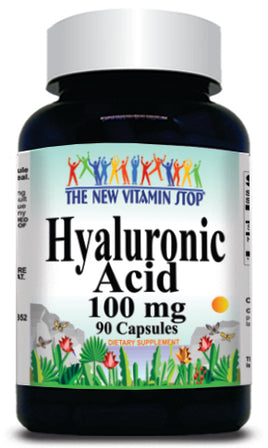 50% off Price Hyaluronic Acid 100mg 90 or 180 Capsules 1 or 3 Bottle Price