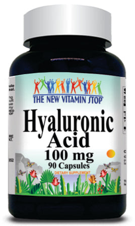 BUY 1 GET 2 FREE Hyaluronic Acid 100mg 90 or 180 Capsules