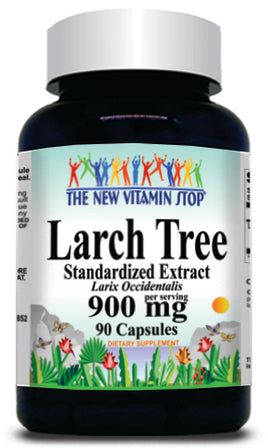 BUY 1 GET 2 FREE Larch Tree Extract 900mg 90 or 180 Capsules