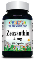 50% off Price Zeaxanthin 4mg 100 Capsules 1 or 3 Bottle Price