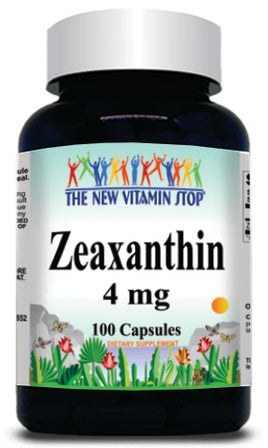 BUY 1 GET 2 FREE Zeaxanthin 4mg 100 Capsules 1 or 3 Bottle Price
