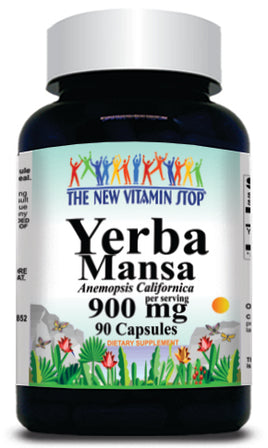 BUY 1 GET 2 FREE Yerba Mansa 900mg 90 Capsules