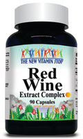 50% off Price Red Wine Extract Complex 400mg 90 Capsules 1 or 3 Bottle Price