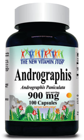 BUY 1 GET 2 FREE Andrographis 900mg 100 or 200 Capsules