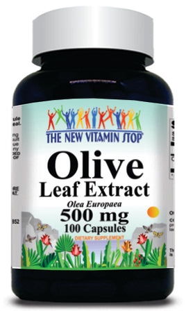 BUY 1 GET 2 FREE Olive Leaf Extract 500mg 100 Capsules