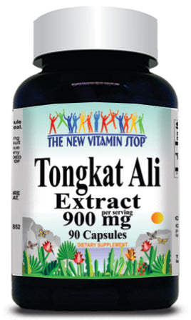 BUY 1 GET 2 FREE Tongkat Ali Extract 900mg 90 or 180 Capsules