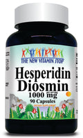 50% off Price Hesperidin Diosmin 1000mg 90 or 180 Capsules 1 or 3 Bottle Price