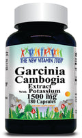 50% off Price Garcinia Cambogia Extract 1500mg W/Potassium 180 Capsules 1 or 3 Bottle Price