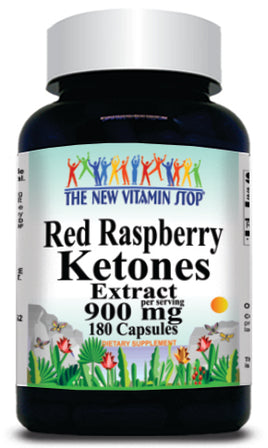 BUY 1 GET 2 FREE Red Raspberry Ketones Extract 900mg 180 Capsules