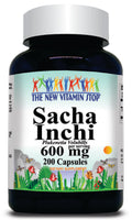 50% off Price Sacha Inchi 600mg 200 Capsules 1 or 3 Bottle Price