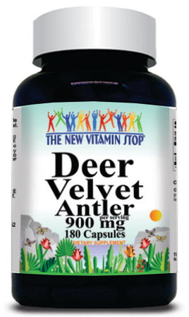 50% off Price Deer Velvet Antler 900mg 180 Capsules 1 or 3 Bottle Price