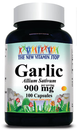 BUY 1 GET 2 FREE Garlic 900mg 100 Capsules